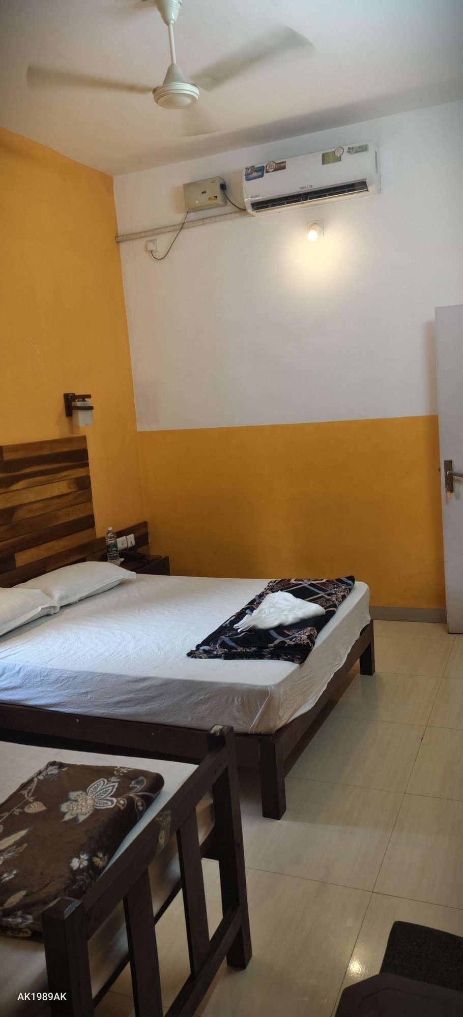 AC Triple Bed room alternate angle at Jumayira International